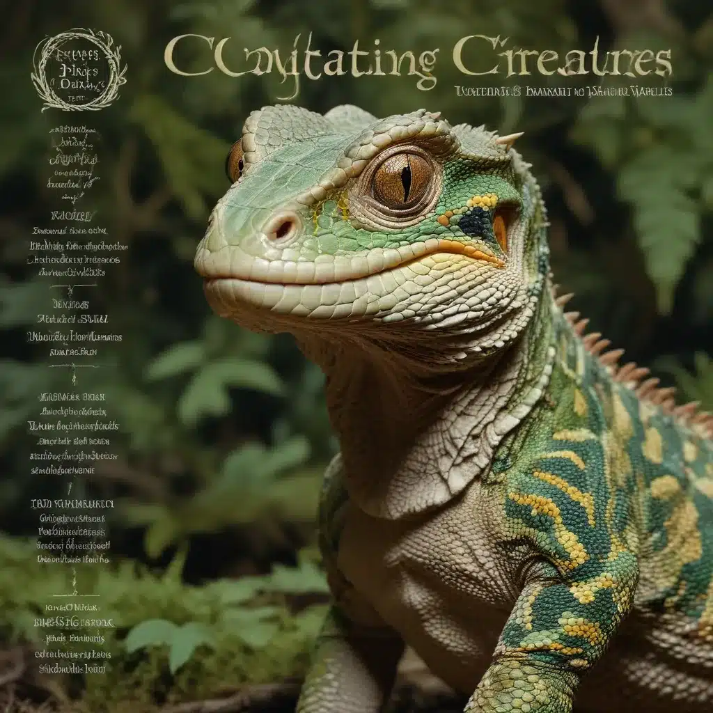 Captivating Creatures: Uncovering the Enchantment of Rare Reptilian Marvels