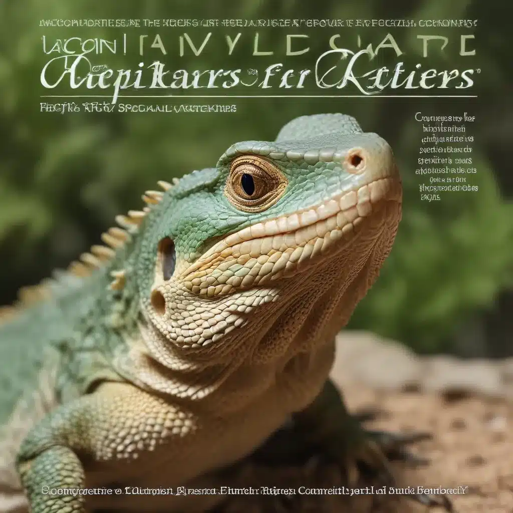 Captive Care Chronicles: Comprehensive Guides for Specialty Reptile Caretakers