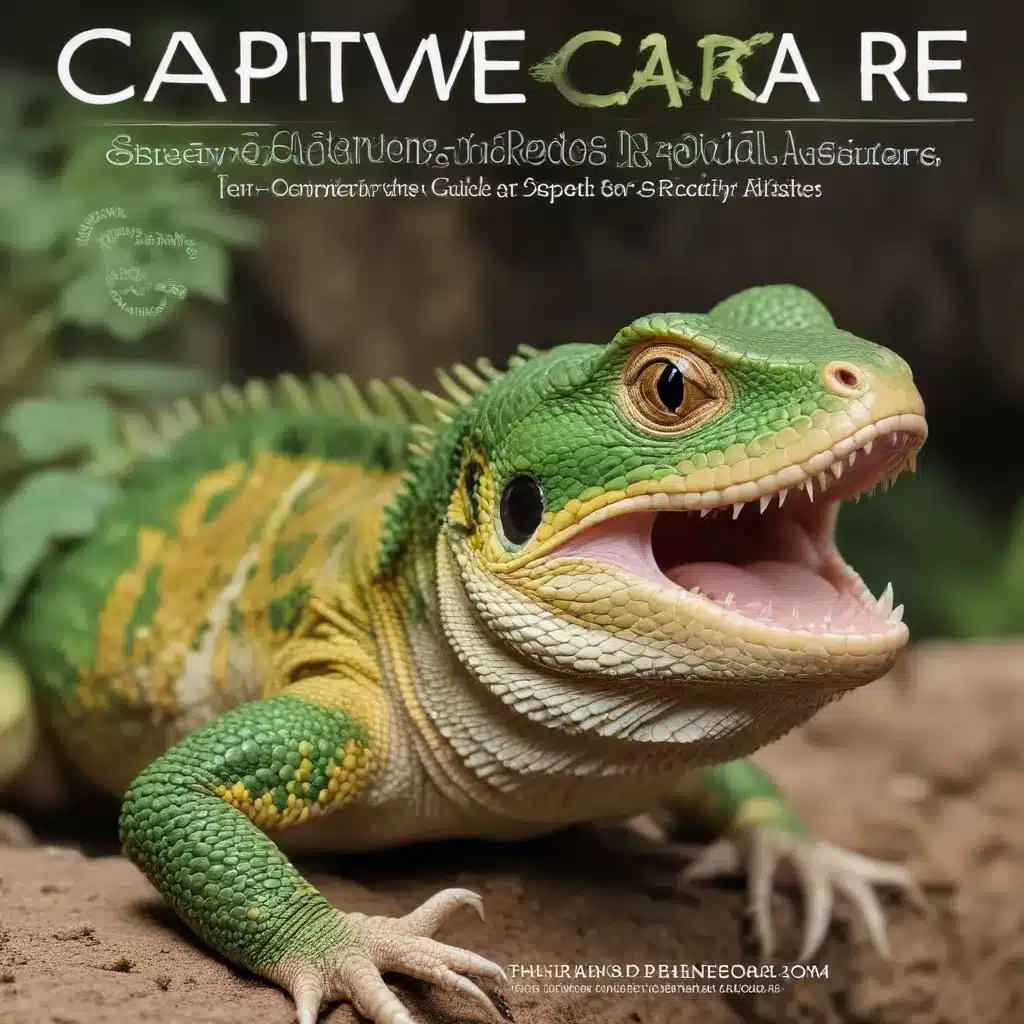 Captive Care Chronicles: Comprehensive Guides for Specialty Reptile Enthusiasts