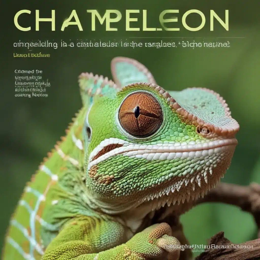 Chameleon Connoisseur: Unraveling the Secrets of these Captivating Lizards