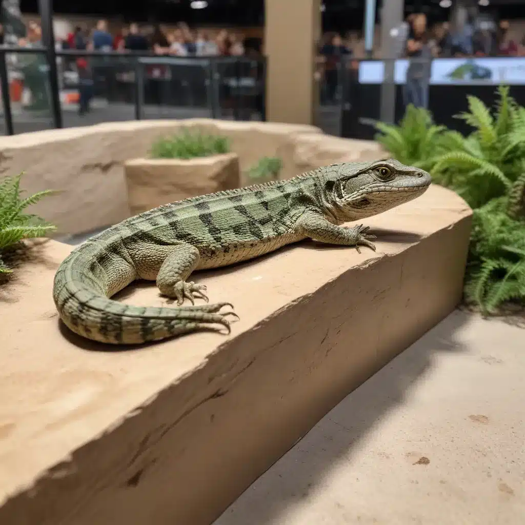 Crafting Visually Captivating Reptile Exhibits for Public Showcasing