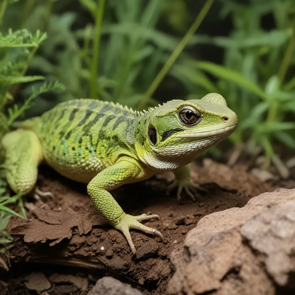 Cultivating Captivating Habitats for Rare Reptile Species