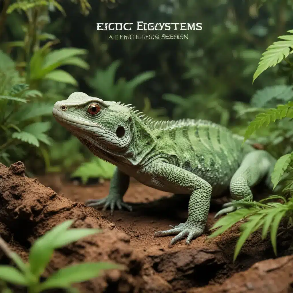 Exotic Ecosystems: Creating Optimal Environments for Rare Reptile Species