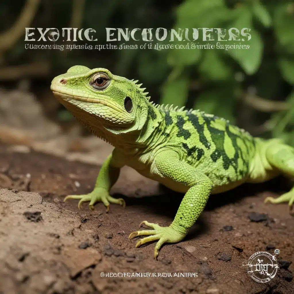 Exotic Encounters: Uncovering the Mysteries of Rare Reptile Species