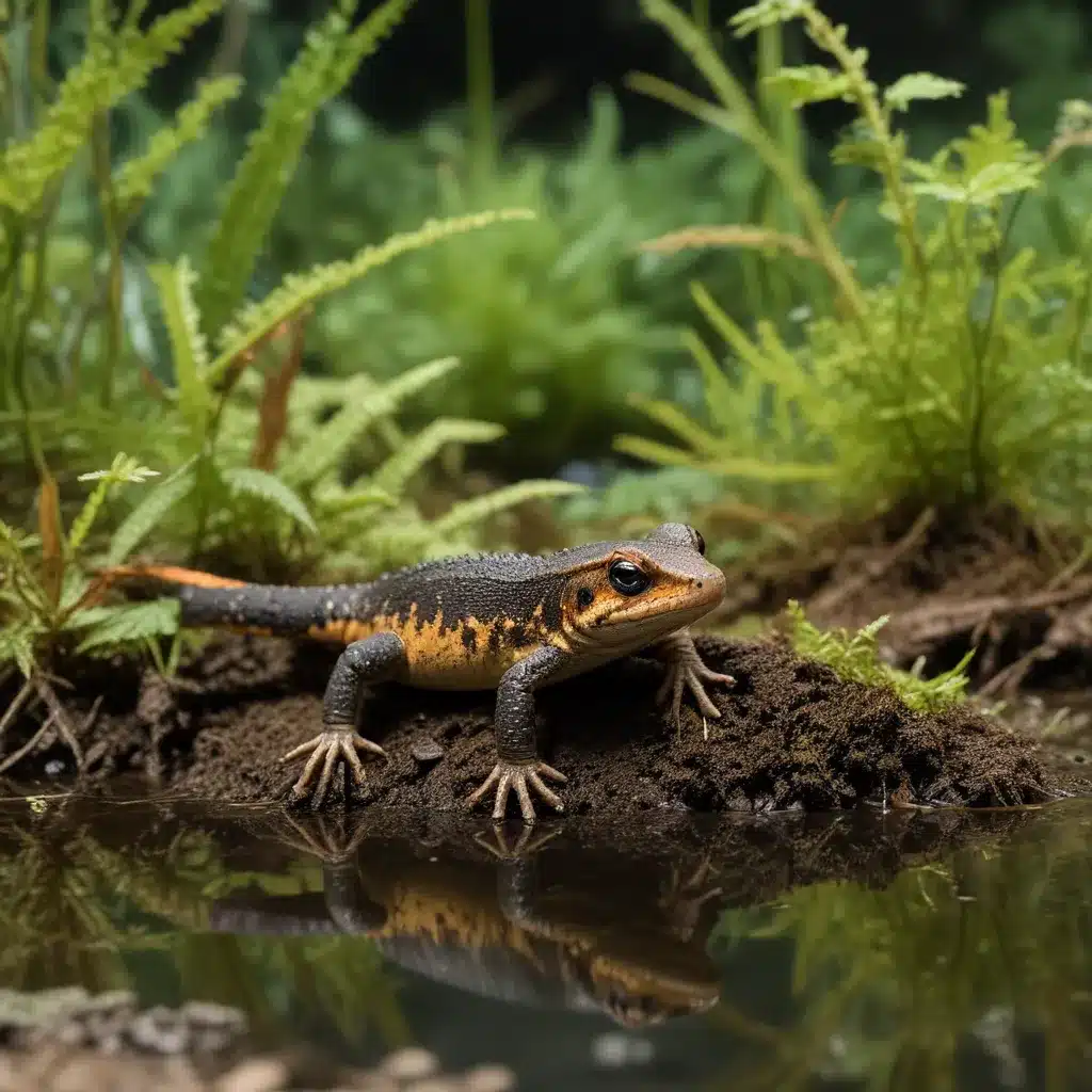 Newt Nirvana: Crafting Aquatic Homes for Newts and Mudpuppies