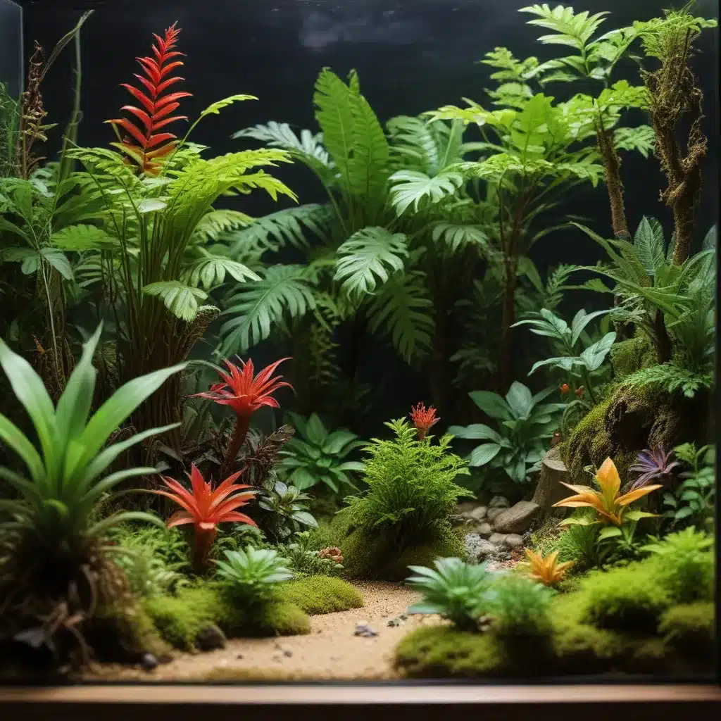 Replicating the Rainforest: Constructing Vivid Terrariums