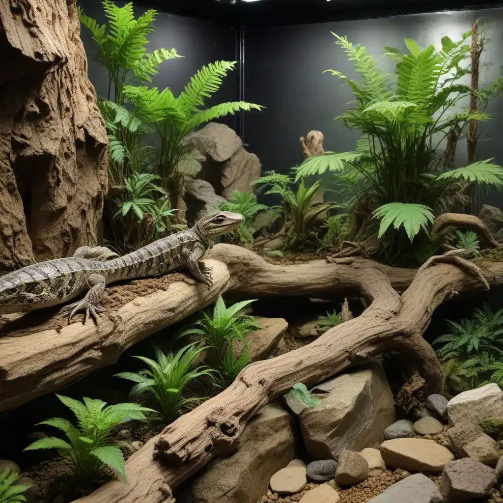 Reptile Accessories: Curating Visually Striking Captive Habitats