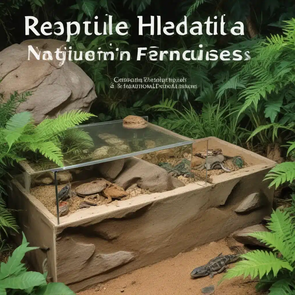 Reptile Habitat Design: Constructing Naturalistic and Functional Enclosures