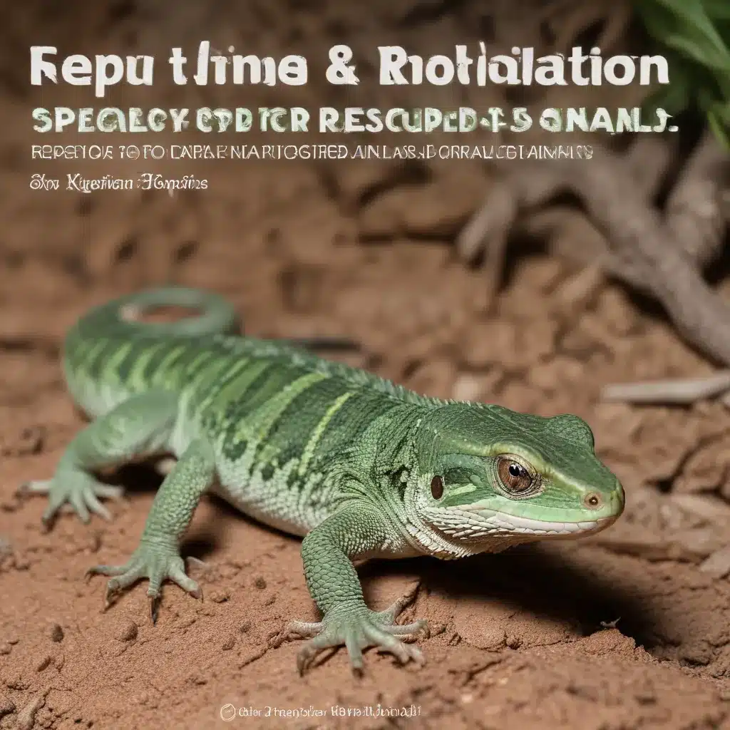 Reptile Rehabilitation: Specialized Nutritional Care for Rescued Animals