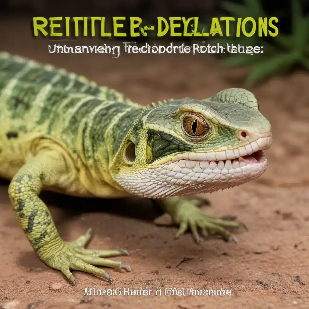 Reptile Revelations: Uncovering Exotic Breeding Techniques