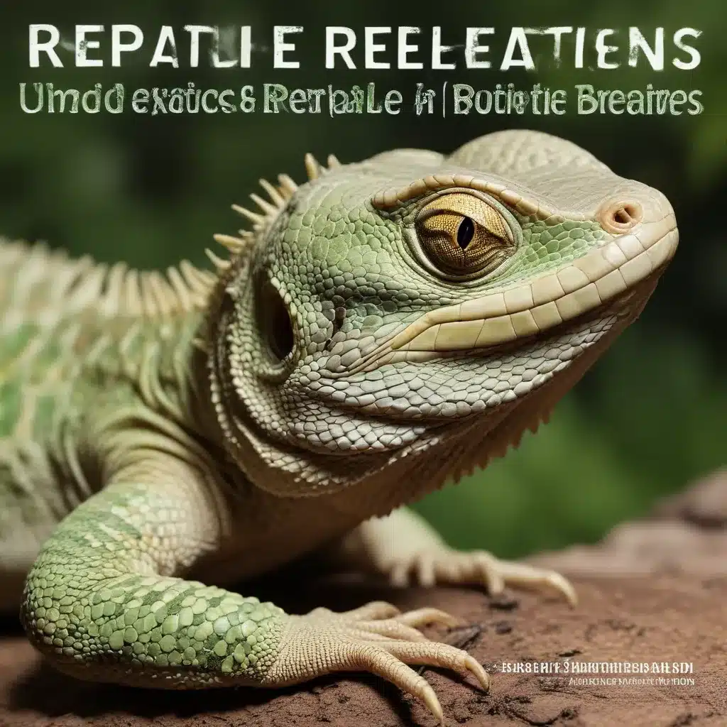 Reptile Revelations: Uncovering the Secrets of Exotic Reptile Breeding