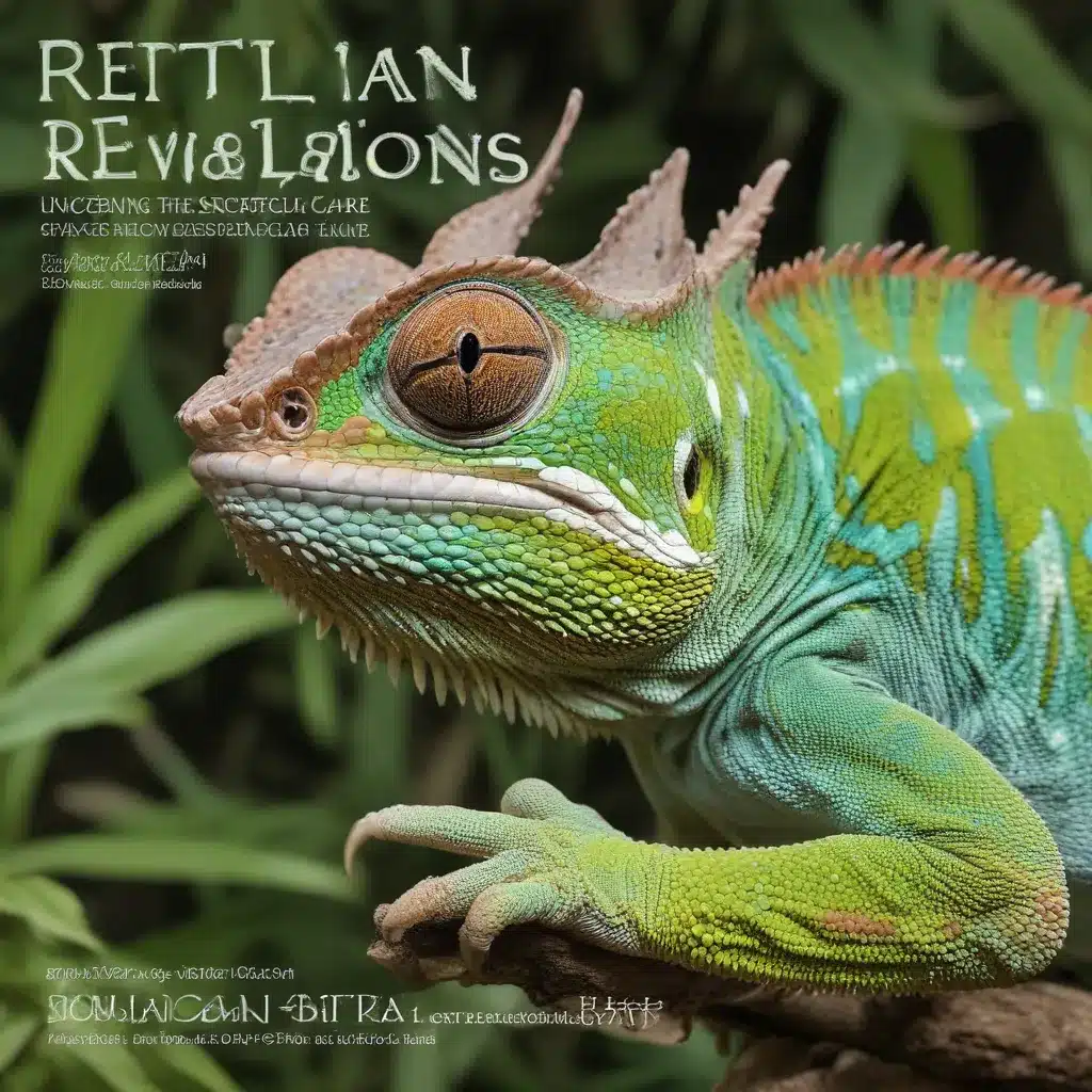 Reptilian Revelations: Uncovering the Secrets of Successful Chameleon Care