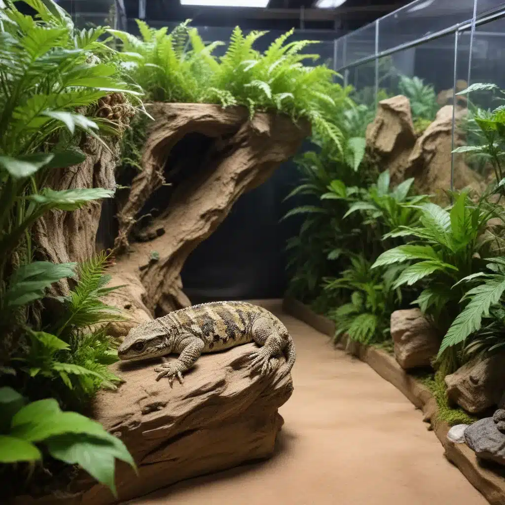 Scaly Sanctuary: Creating Captivating Enclosures for Reptiles