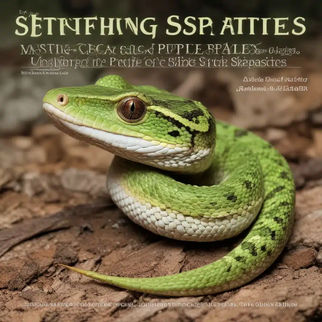 Slithering Specialties: Mastering the Care of Unique Reptile Species