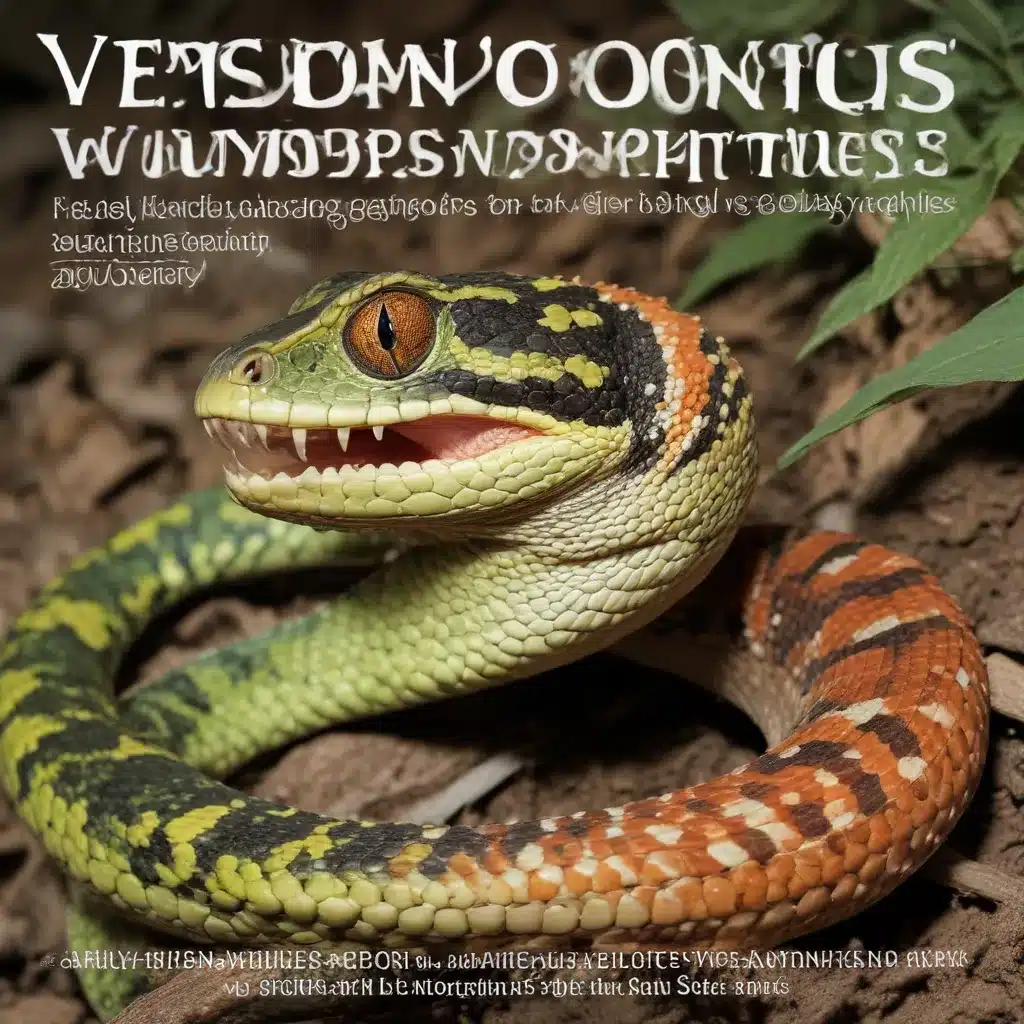 Venomous Wonders: Safely Handling and Caring for Deadly Reptiles