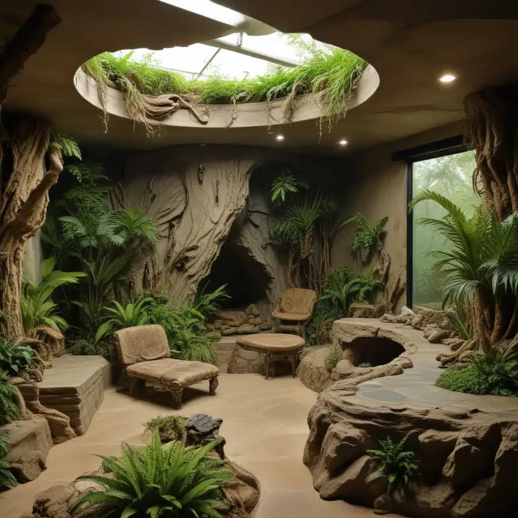 Visually Captivating Reptile Habitats: Curating Striking Captive Designs